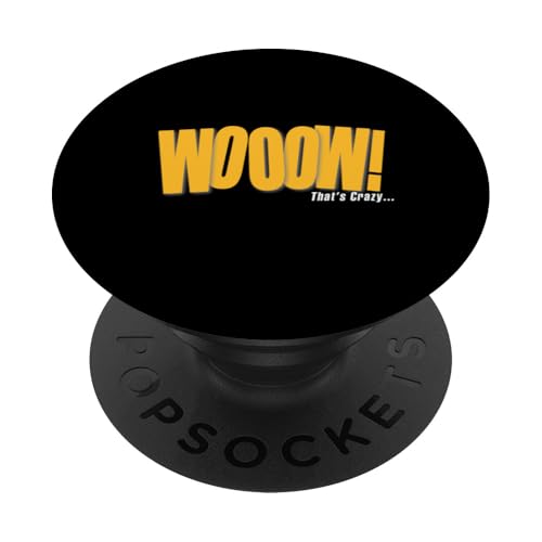 University Varsity-Gold WOOOW! That's Crazy... Gelb PopSockets Klebender PopGrip University Varsity-Gold WOOOW! That's Crazy... Gelb PopSockets Klebender PopGrip von Match University Varsity-Gold Color Graphic Tee
