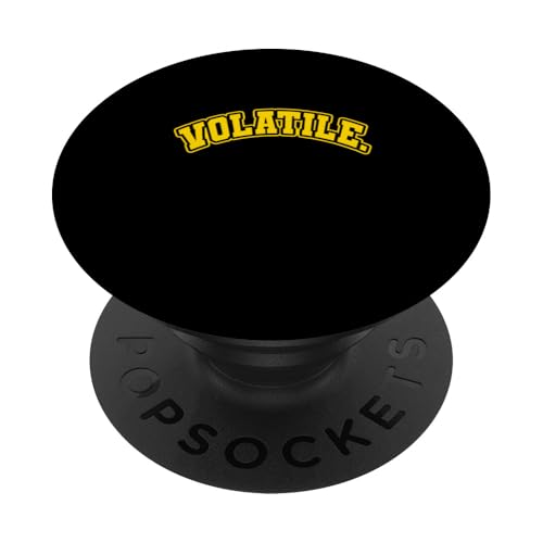 University Varsity-Gold bekannt als flüchtig. Gelbe Grafik PopSockets Klebender PopGrip University Varsity-Gold bekannt als flüchtig. Gelbe Grafik PopSockets Klebender PopGrip von Match University Varsity-Gold Color Graphic Tee