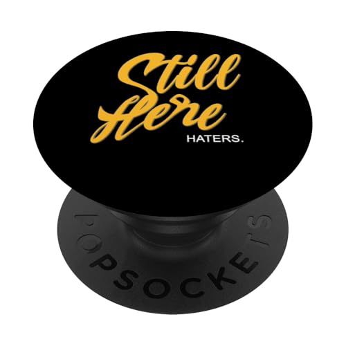University Varsity-Gold ist immer noch da. Haters University Gelb PopSockets Klebender PopGrip University Varsity-Gold ist immer noch da. Haters University Gelb PopSockets Klebender PopGrip von Match University Varsity-Gold Color Graphic Tee