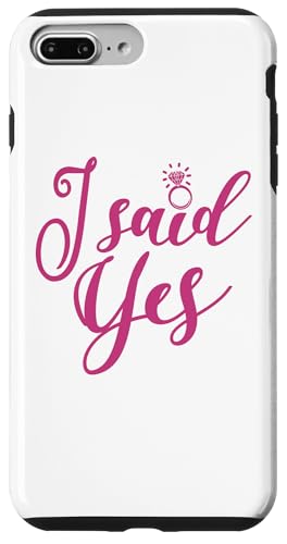 I Said Yes, Bachelorette Party, Braut, Hochzeit Matching Hülle für iPhone 7 Plus/8 Plus I Said Yes, Bachelorette Party, Braut, Hochzeit Matching Hülle für iPhone 7 Plus/8 Plus von Matching Bachelorette Party Gifts by Art Like Wow