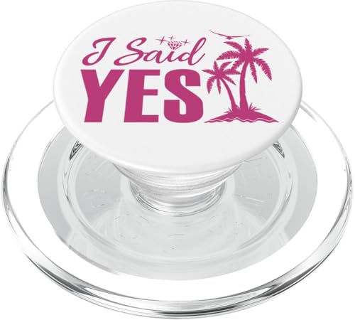 I Said Yes, Bachelorette Party Braut Hochzeit Matching PopSockets PopGrip für MagSafe I Said Yes, Bachelorette Party Braut Hochzeit Matching PopSockets PopGrip für MagSafe von Matching Bachelorette Party Gifts by Art Like Wow