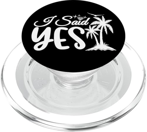 I said Yes, Bachelorette Party Brautparty Matching Wedding PopSockets PopGrip für MagSafe I said Yes, Bachelorette Party Brautparty Matching Wedding PopSockets PopGrip für MagSafe von Matching Bachelorette Party Gifts by Art Like Wow