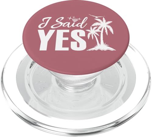 "I said Yes, Bachelorette Party Bridal Party Matching Wedding PopSockets PopGrip für MagSafe "I said Yes, Bachelorette Party Bridal Party Matching Wedding PopSockets PopGrip für MagSafe von Matching Bachelorette Party Gifts by Art Like Wow