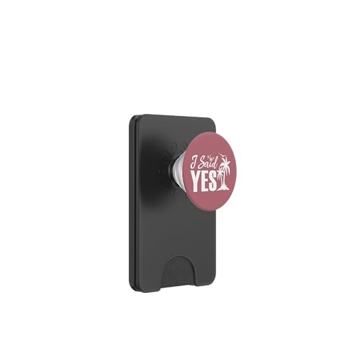 "I said Yes, Bachelorette Party Bridal Party Matching Wedding PopSockets PopWallet für MagSafe "I said Yes, Bachelorette Party Bridal Party Matching Wedding PopSockets PopWallet für MagSafe von Matching Bachelorette Party Gifts by Art Like Wow