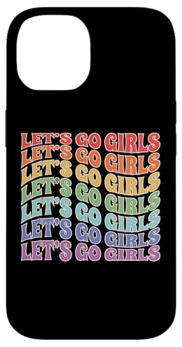 Let's Go Girls, Party Junggesellinnenabschied Braut Cool Groovy Hülle für iPhone 14 Let's Go Girls, Party Junggesellinnenabschied Braut Cool Groovy Hülle für iPhone 14 von Matching Bachelorette Party Gifts by Art Like Wow