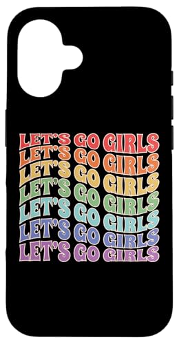 Let's Go Girls, Party Junggesellinnenabschied Braut Cool Groovy Hülle für iPhone 16 Let's Go Girls, Party Junggesellinnenabschied Braut Cool Groovy Hülle für iPhone 16 von Matching Bachelorette Party Gifts by Art Like Wow
