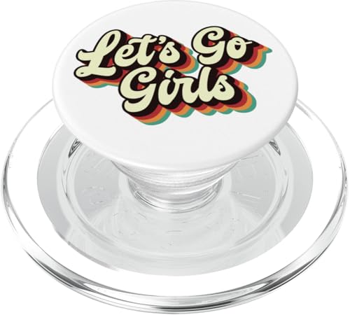 Let's Go Girls, Party Junggesellinnenabschied Braut Retro Lustig PopSockets PopGrip für MagSafe Let's Go Girls, Party Junggesellinnenabschied Braut Retro Lustig PopSockets PopGrip für MagSafe von Matching Bachelorette Party Gifts by Art Like Wow