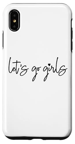 Let's Go Mädchen, Party, Junggesellinnenabschied, Braut, lustig Hülle für iPhone XS Max Let's Go Mädchen, Party, Junggesellinnenabschied, Braut, lustig Hülle für iPhone XS Max von Matching Bachelorette Party Gifts by Art Like Wow