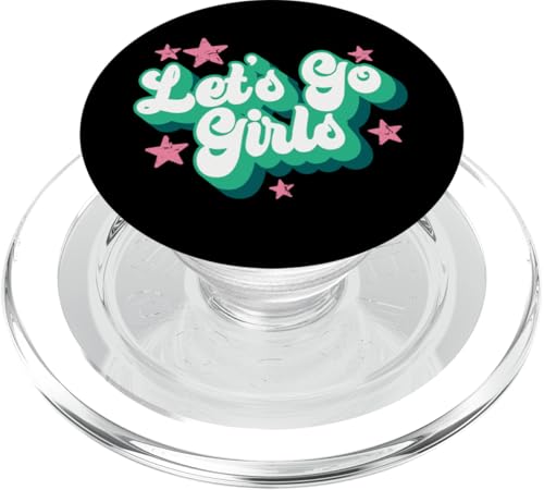 Let's Go Mädchen Party Junggesellinnenabschied Braut Retro lustig PopSockets PopGrip für MagSafe Let's Go Mädchen Party Junggesellinnenabschied Braut Retro lustig PopSockets PopGrip für MagSafe von Matching Bachelorette Party Gifts by Art Like Wow
