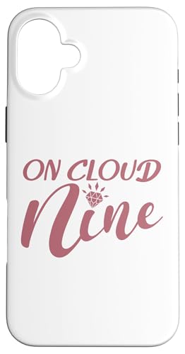 On Cloud Nine, Bachelorette Party, Brautparty Matching Hülle für iPhone 16 Plus von Matching Bachelorette Party Gifts by Art Like Wow