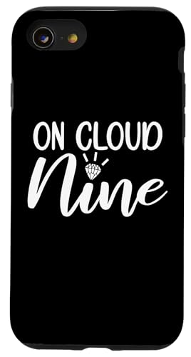 On Cloud Nine, Bachelorette Party, Brautparty Matching Hülle für iPhone SE (2020) / 7 / 8 von Matching Bachelorette Party Gifts by Art Like Wow