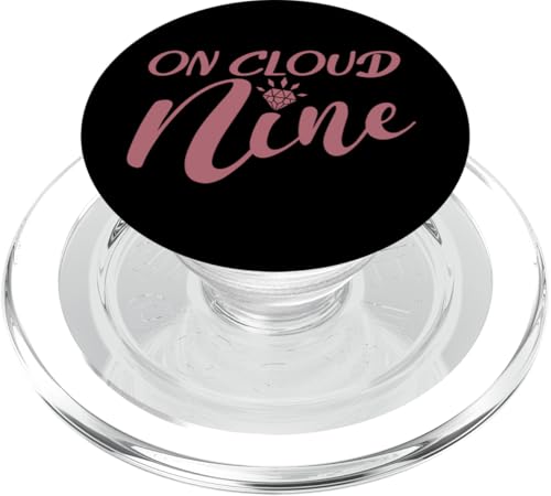 On Cloud Nine, Bachelorette Party Braut Hochzeit Matching PopSockets PopGrip für MagSafe On Cloud Nine, Bachelorette Party Braut Hochzeit Matching PopSockets PopGrip für MagSafe von Matching Bachelorette Party Gifts by Art Like Wow