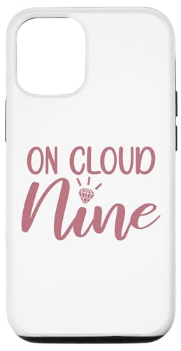 On Cloud Nine, Bachelorette Party Brautparty Matching Hülle für iPhone 12/12 Pro On Cloud Nine, Bachelorette Party Brautparty Matching Hülle für iPhone 12/12 Pro von Matching Bachelorette Party Gifts by Art Like Wow
