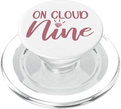 On Cloud Nine, Bachelorette Party Brautparty Matching PopSockets PopGrip für MagSafe On Cloud Nine, Bachelorette Party Brautparty Matching PopSockets PopGrip für MagSafe von Matching Bachelorette Party Gifts by Art Like Wow
