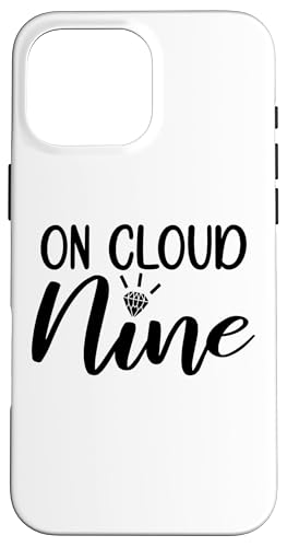On Cloud Nine Bachelorette Party Braut Hochzeit Matching Hülle für iPhone 16 Pro Max On Cloud Nine Bachelorette Party Braut Hochzeit Matching Hülle für iPhone 16 Pro Max von Matching Bachelorette Party Gifts by Art Like Wow