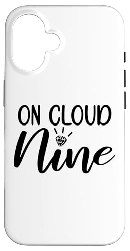 On Cloud Nine Bachelorette Party Braut Hochzeit Matching Hülle für iPhone 16 On Cloud Nine Bachelorette Party Braut Hochzeit Matching Hülle für iPhone 16 von Matching Bachelorette Party Gifts by Art Like Wow