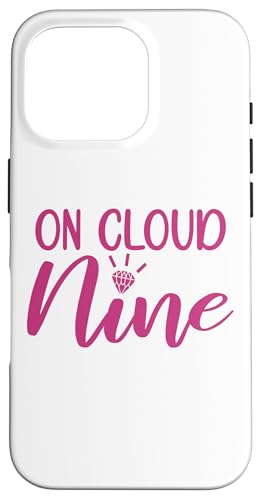 On Cloud Nine Bachelorette Party Brautparty passend Hülle für iPhone 16 Pro On Cloud Nine Bachelorette Party Brautparty passend Hülle für iPhone 16 Pro von Matching Bachelorette Party Gifts by Art Like Wow