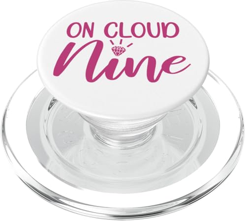 On Cloud Nine Bachelorette Party Brautparty passend PopSockets PopGrip für MagSafe von Matching Bachelorette Party Gifts by Art Like Wow