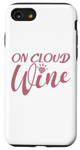 On Cloud Wine, Bachelorette Party, lustig, passend Hülle für iPhone SE (2020) / 7 / 8 von Matching Bachelorette Party Gifts by Art Like Wow