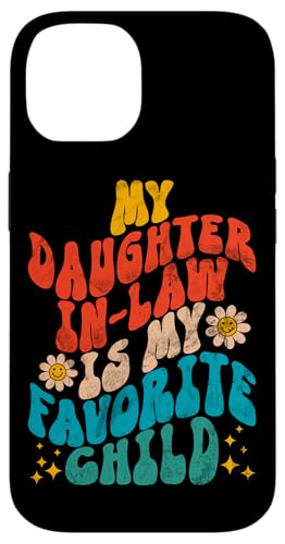Meine Schwiegertochter ist mein Lieblingskind Retro Groovy Lustig Hülle für iPhone 14 Meine Schwiegertochter ist mein Lieblingskind Retro Groovy Lustig Hülle für iPhone 14 von Matching Family Daughter In Law Father Mother Tee