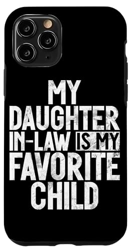Meine Schwiegertochter ist mein Lieblingskind Retro-Schwiegermutter Hülle für iPhone 11 Pro Meine Schwiegertochter ist mein Lieblingskind Retro-Schwiegermutter Hülle für iPhone 11 Pro von Matching Family Daughter In Law Father Mother Tee