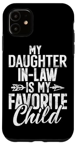 Meine Schwiegertochter ist mein Lieblingskind Retro-Schwiegermutter Hülle für iPhone 11 Meine Schwiegertochter ist mein Lieblingskind Retro-Schwiegermutter Hülle für iPhone 11 von Matching Family Daughter In Law Father Mother Tee