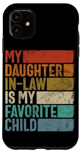 Meine Schwiegertochter ist mein Lieblingskind Retro-Schwiegermutter Hülle für iPhone 11 Meine Schwiegertochter ist mein Lieblingskind Retro-Schwiegermutter Hülle für iPhone 11 von Matching Family Daughter In Law Father Mother Tee
