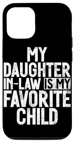 Meine Schwiegertochter ist mein Lieblingskind Retro-Schwiegermutter Hülle für iPhone 12/12 Pro Meine Schwiegertochter ist mein Lieblingskind Retro-Schwiegermutter Hülle für iPhone 12/12 Pro von Matching Family Daughter In Law Father Mother Tee