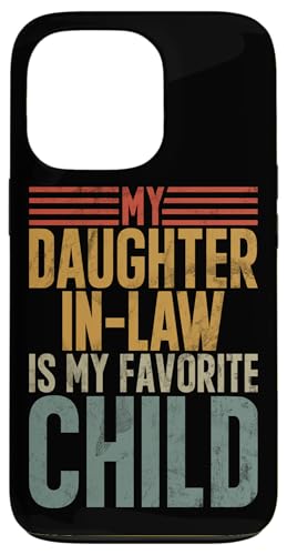 Meine Schwiegertochter ist mein Lieblingskind Retro-Schwiegermutter Hülle für iPhone 13 Pro Meine Schwiegertochter ist mein Lieblingskind Retro-Schwiegermutter Hülle für iPhone 13 Pro von Matching Family Daughter In Law Father Mother Tee