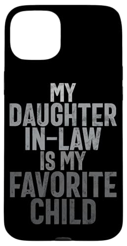 Meine Schwiegertochter ist mein Lieblingskind Retro-Schwiegermutter Hülle für iPhone 15 Plus Meine Schwiegertochter ist mein Lieblingskind Retro-Schwiegermutter Hülle für iPhone 15 Plus von Matching Family Daughter In Law Father Mother Tee