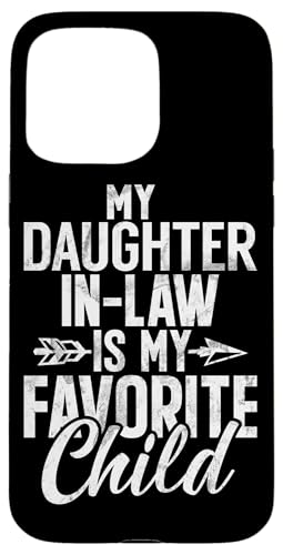 Meine Schwiegertochter ist mein Lieblingskind Retro-Schwiegermutter Hülle für iPhone 15 Pro Max Meine Schwiegertochter ist mein Lieblingskind Retro-Schwiegermutter Hülle für iPhone 15 Pro Max von Matching Family Daughter In Law Father Mother Tee