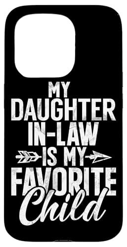 Meine Schwiegertochter ist mein Lieblingskind Retro-Schwiegermutter Hülle für iPhone 15 Pro Meine Schwiegertochter ist mein Lieblingskind Retro-Schwiegermutter Hülle für iPhone 15 Pro von Matching Family Daughter In Law Father Mother Tee