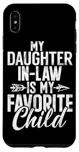 Meine Schwiegertochter ist mein Lieblingskind Retro-Schwiegermutter Hülle für iPhone XS Max Meine Schwiegertochter ist mein Lieblingskind Retro-Schwiegermutter Hülle für iPhone XS Max von Matching Family Daughter In Law Father Mother Tee