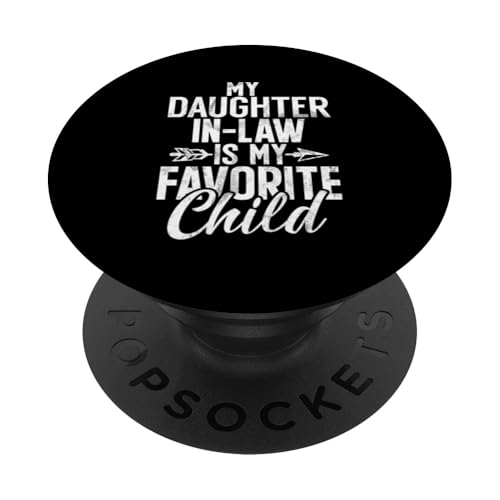 Meine Schwiegertochter ist mein Lieblingskind Retro-Schwiegermutter PopSockets Klebender PopGrip Meine Schwiegertochter ist mein Lieblingskind Retro-Schwiegermutter PopSockets Klebender PopGrip von Matching Family Daughter In Law Father Mother Tee