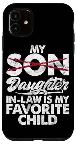 Meine Schwiegertochter ist mein Lieblingskind Vintage Replaced Son Hülle für iPhone 11 Meine Schwiegertochter ist mein Lieblingskind Vintage Replaced Son Hülle für iPhone 11 von Matching Family Daughter In Law Father Mother Tee
