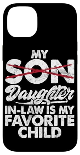 Meine Schwiegertochter ist mein Lieblingskind Vintage Replaced Son Hülle für iPhone 14 Plus Meine Schwiegertochter ist mein Lieblingskind Vintage Replaced Son Hülle für iPhone 14 Plus von Matching Family Daughter In Law Father Mother Tee