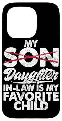 Meine Schwiegertochter ist mein Lieblingskind Vintage Replaced Son Hülle für iPhone 15 Pro Meine Schwiegertochter ist mein Lieblingskind Vintage Replaced Son Hülle für iPhone 15 Pro von Matching Family Daughter In Law Father Mother Tee