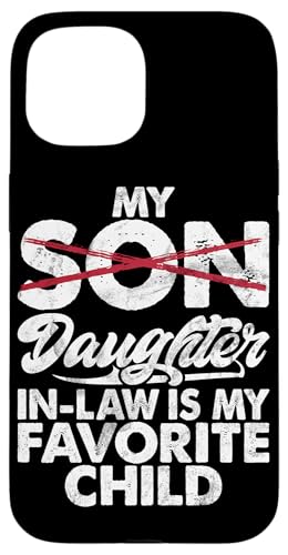 Meine Schwiegertochter ist mein Lieblingskind Vintage Replaced Son Hülle für iPhone 15 Meine Schwiegertochter ist mein Lieblingskind Vintage Replaced Son Hülle für iPhone 15 von Matching Family Daughter In Law Father Mother Tee