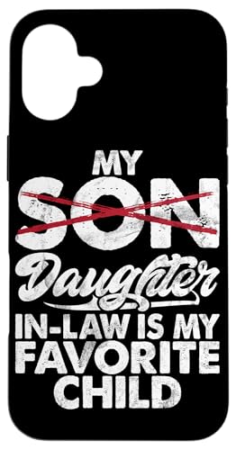 Meine Schwiegertochter ist mein Lieblingskind Vintage Replaced Son Hülle für iPhone 16 Plus Meine Schwiegertochter ist mein Lieblingskind Vintage Replaced Son Hülle für iPhone 16 Plus von Matching Family Daughter In Law Father Mother Tee
