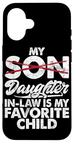 Meine Schwiegertochter ist mein Lieblingskind Vintage Replaced Son Hülle für iPhone 16 von Matching Family Daughter In Law Father Mother Tee