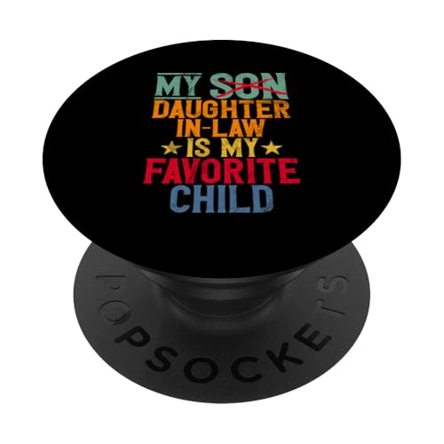 Meine Schwiegertochter ist mein Lieblingskind Vintage Replaced Son PopSockets Klebender PopGrip Meine Schwiegertochter ist mein Lieblingskind Vintage Replaced Son PopSockets Klebender PopGrip von Matching Family Daughter In Law Father Mother Tee