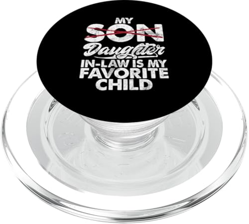 Meine Schwiegertochter ist mein Lieblingskind Vintage Replaced Son PopSockets PopGrip für MagSafe Meine Schwiegertochter ist mein Lieblingskind Vintage Replaced Son PopSockets PopGrip für MagSafe von Matching Family Daughter In Law Father Mother Tee