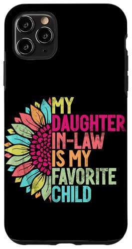My Daughter In Law Is My Favorite Child Retro-Sonnenblume Hülle für iPhone 11 Pro Max My Daughter In Law Is My Favorite Child Retro-Sonnenblume Hülle für iPhone 11 Pro Max von Matching Family Daughter In Law Father Mother Tee