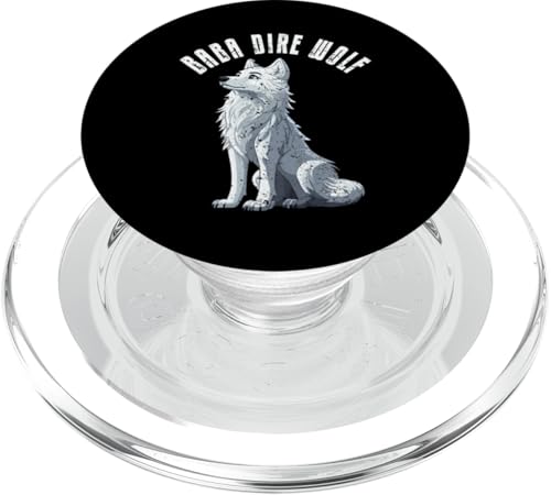 Baba Dire Wolf Shirt Matching Family Party Vater Muslim Dad PopSockets PopGrip für MagSafe von Matching Family Dire Wolf Shirts NYC
