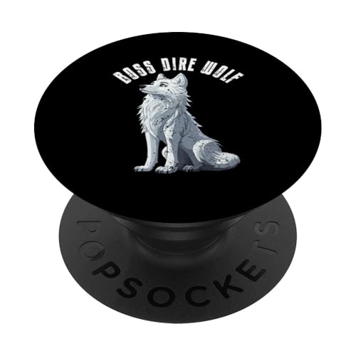 Boss Dire Wolf Shirt Matching Familientreffen Party Arbeit Job PopSockets Klebender PopGrip Boss Dire Wolf Shirt Matching Familientreffen Party Arbeit Job PopSockets Klebender PopGrip von Matching Family Dire Wolf Shirts NYC