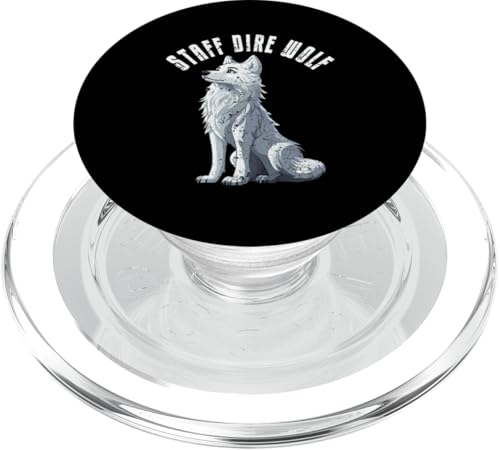 Staff Dire Wolf Shirt Matching Familientreffen Party Arbeit PopSockets PopGrip für MagSafe von Matching Family Dire Wolf Shirts NYC