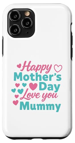 Happy Motherday Shirt für Kleinkinder und Babys mit dem Spruch „Für Mama“ Hülle für iPhone 11 Pro von Matching Family Happy Mother's Day 2025 Gifts