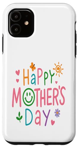 Happy Motherday Shirt für Kleinkinder und Babys mit dem Spruch „Für Mama“ Hülle für iPhone 11 von Matching Family Happy Mother's Day 2025 Gifts