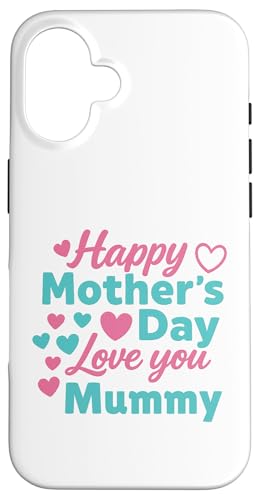 Happy Motherday Shirt für Kleinkinder und Babys mit dem Spruch „Für Mama“ Hülle für iPhone 16 Happy Motherday Shirt für Kleinkinder und Babys mit dem Spruch „Für Mama“ Hülle für iPhone 16 von Matching Family Happy Mother's Day 2025 Gifts
