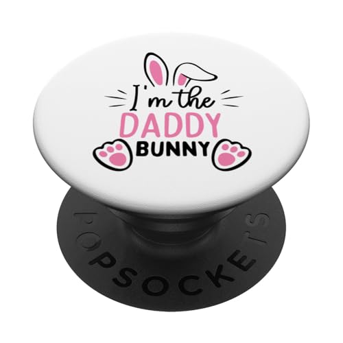 I'm the daddy bunny fun man ostern opa papa vater men PopSockets Klebender PopGrip von Matching Family & Friends Easter Shopp